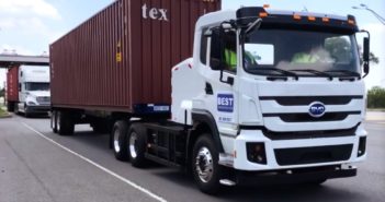 Première livraison électrique depuis le port de New York
