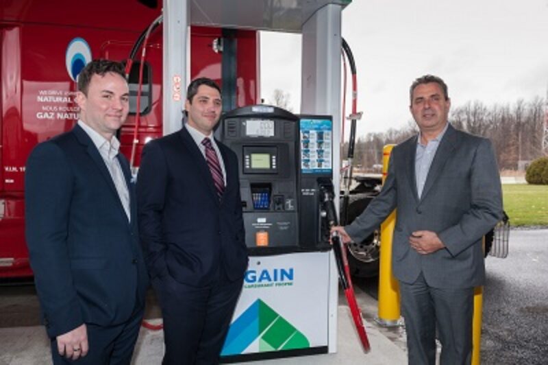 GAIN Clean Fuel célèbre l'ouverture de sa première station publique de GNC au Québec article image