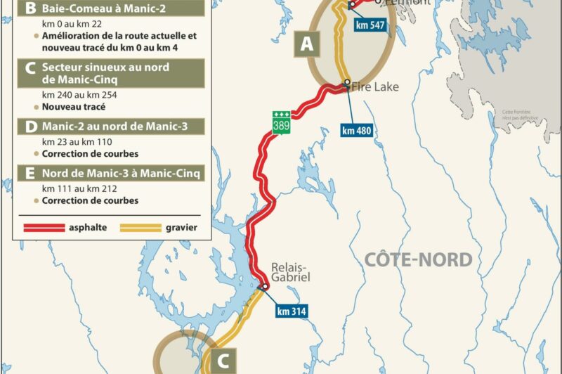 Modernisation de la 389 sur la Côte-Nord : optimisme et scepticisme article image