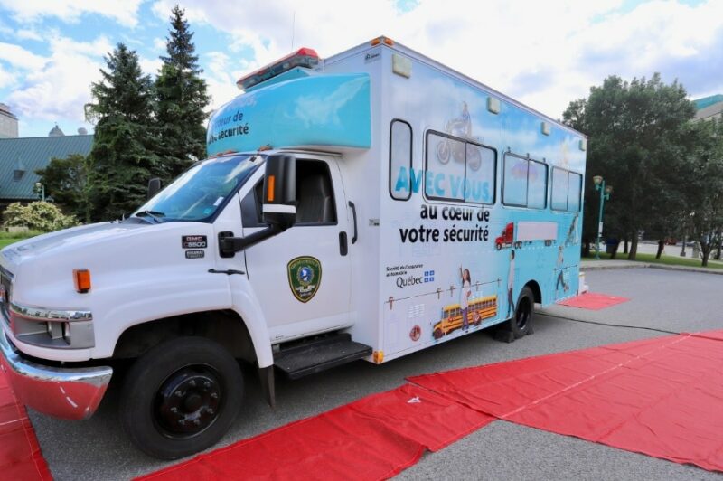 L’Unité mobile de prévention de la SAAQ sur les routes du Québec article image