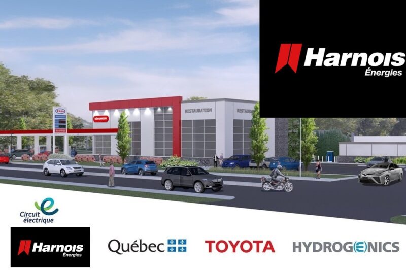 Harnois : image corporative de diversification énergétique et station d’hydrogène à Québec dès ce printemps article image