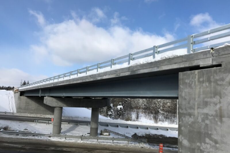 Réouverture du pont de l'autoroute 55 nord à Magog article image