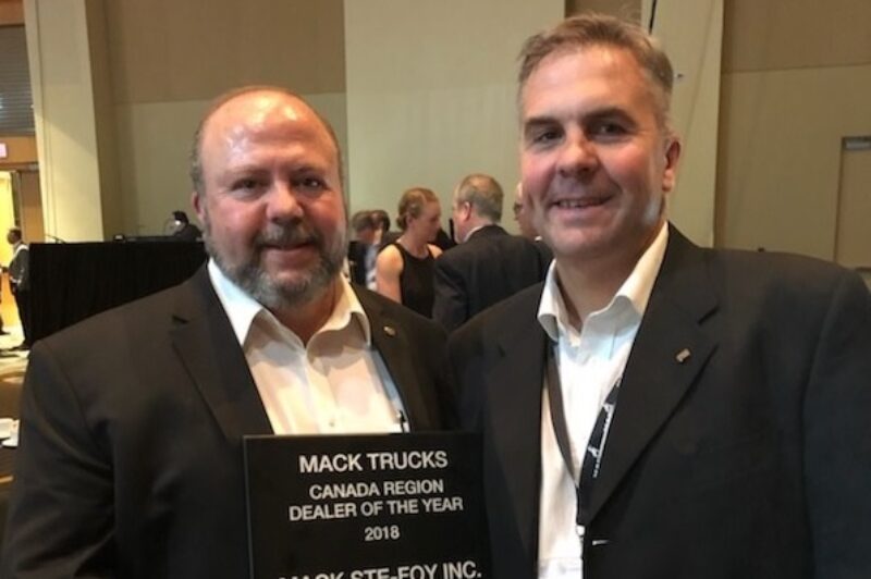 Mack Ste-Foy concessionnaire de l’année au Canada article image