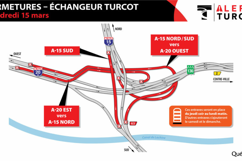 La 15 sud fermée le 15 mars article image
