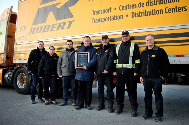 Groupe Robert gagne le 1er prix aux TCA’s Fleet Safety Awards 2018 article image
