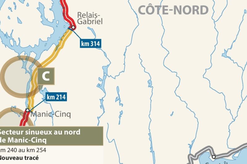 Route 389 : Début des travaux au nord de Manic-5 article image