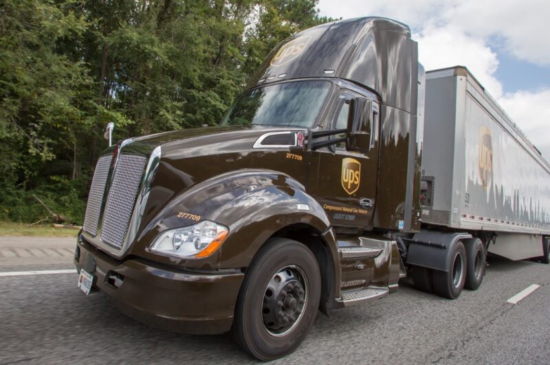 UPS mise sur le gaz naturel renouvelable article image