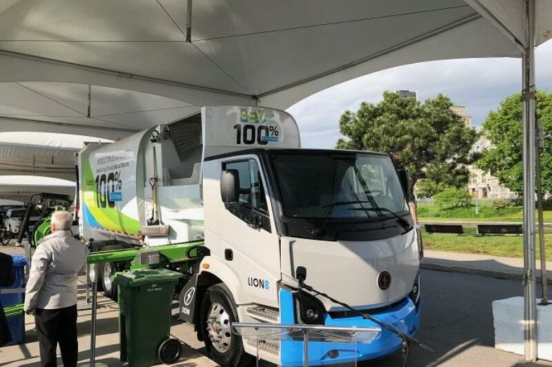 Premier camion de collecte 100 % électrique au monde dévoilé lors d’IMPULSION MTL article image