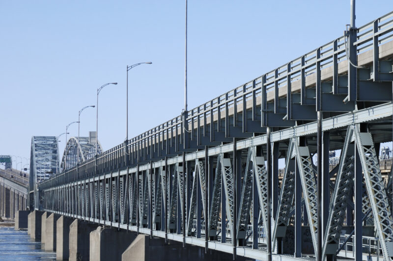 Pont Honoré Mercier: une voie ouverte par direction du 17 juillet au 17 août article image