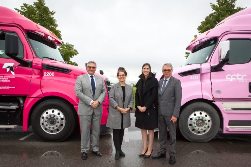 Lancement du Plan d’action du projet Conductrices de camions : objectif 10 % article image