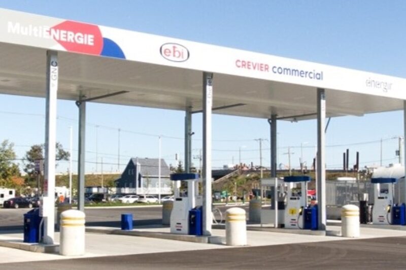 EBI Énergie, le Groupe Crevier et Énergir lancent une nouvelle génération de stations-service avec la participation du Circuit électrique article image
