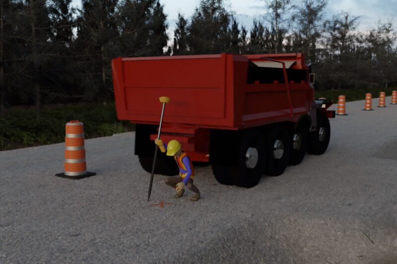 Arpenteur heurté à mort par un camion sur un chantier routier : Les conclusions de la CNESST article image