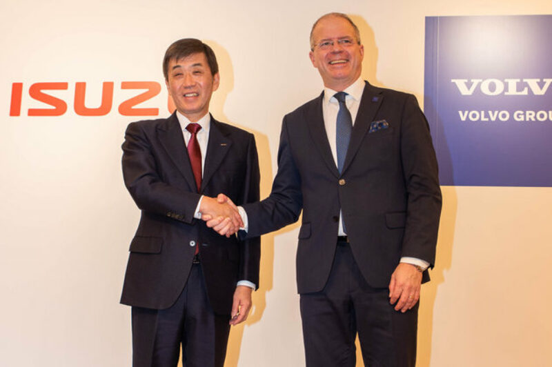 Le Groupe Volvo et Isuzu Motors vont former une alliance stratégique article image