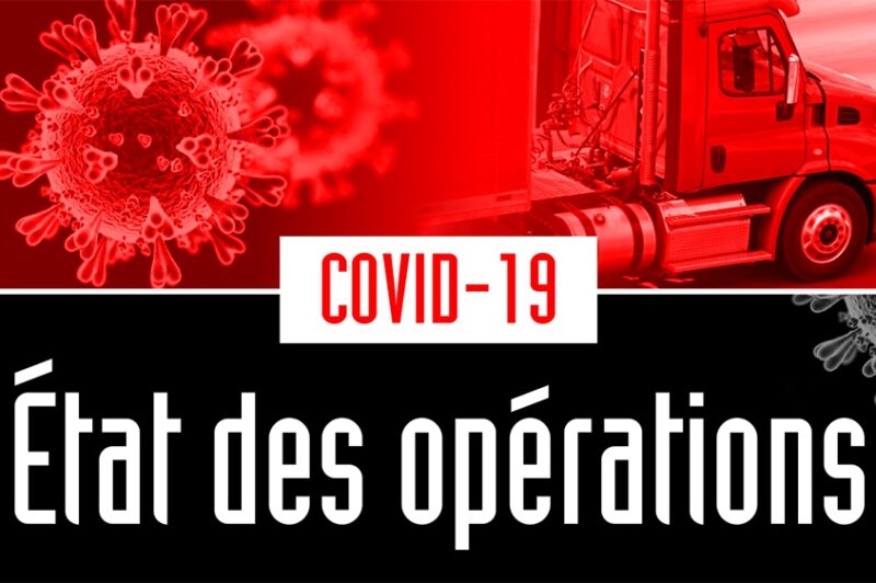 COVID-19: état des opérations article image