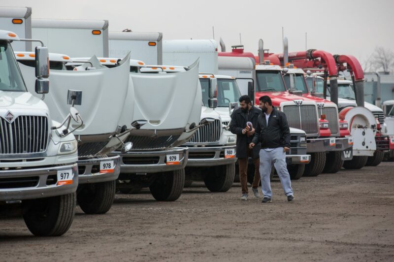 Baisse des prix des camions usagés article image