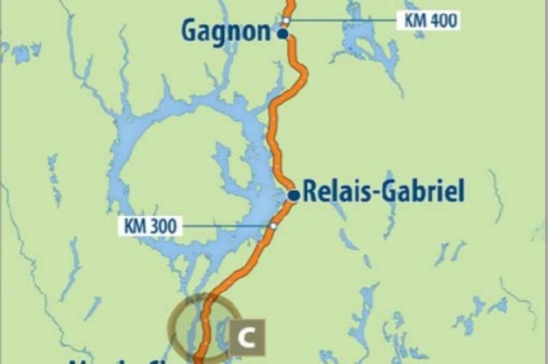 Route 389: les travaux du projet B ont commencé article image