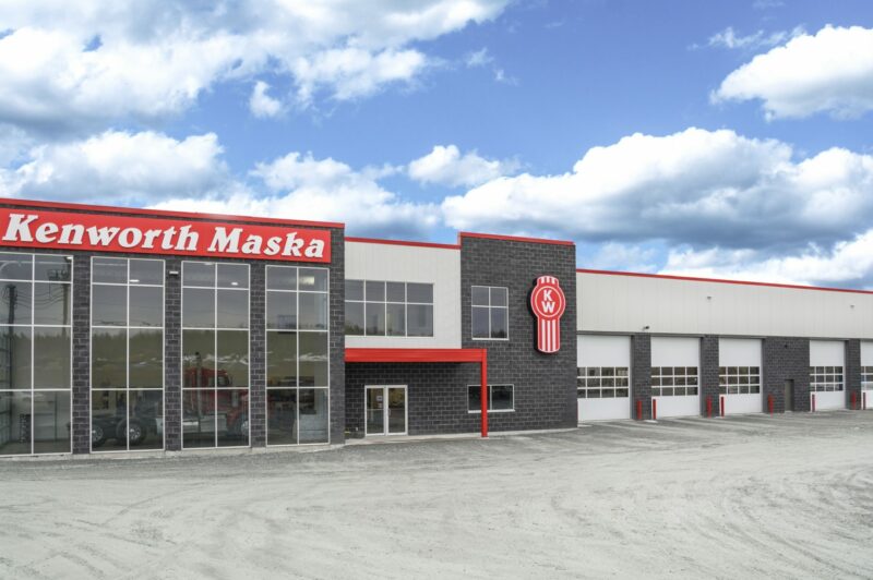Kenworth Maska Sherbrooke obtient la certification Clé Verte Platine article image