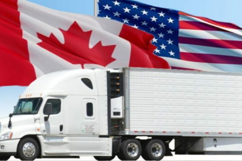 Les groupes de camionnage s'élèvent contre les tarifs douaniers imposés par Trump article image