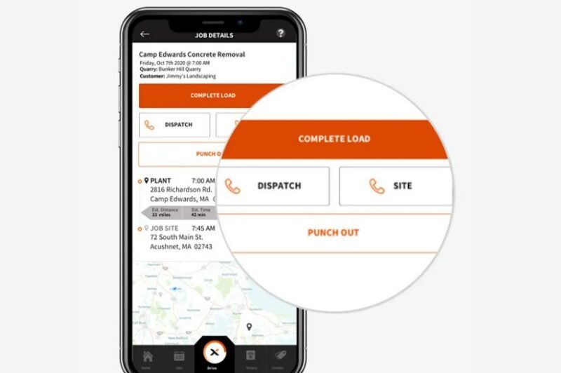 L'application Trux Drive offre une assistance pour les camions à benne article image