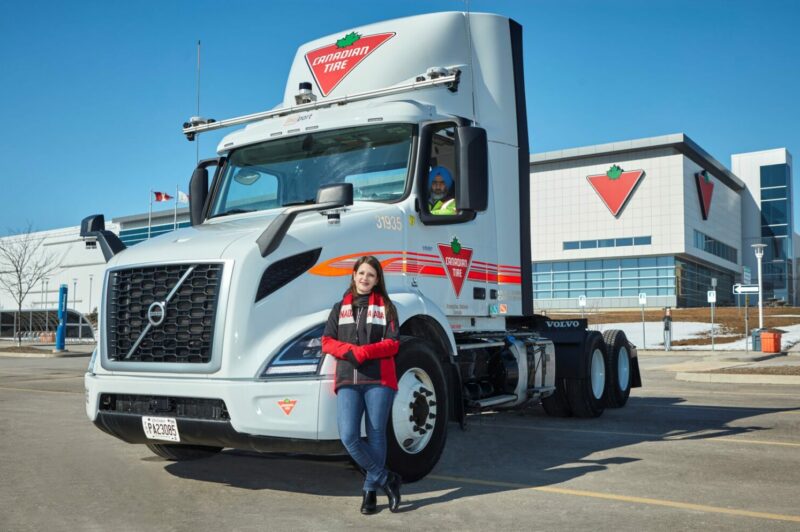 Camions automatisés à l’essai chez Canadian Tire article image