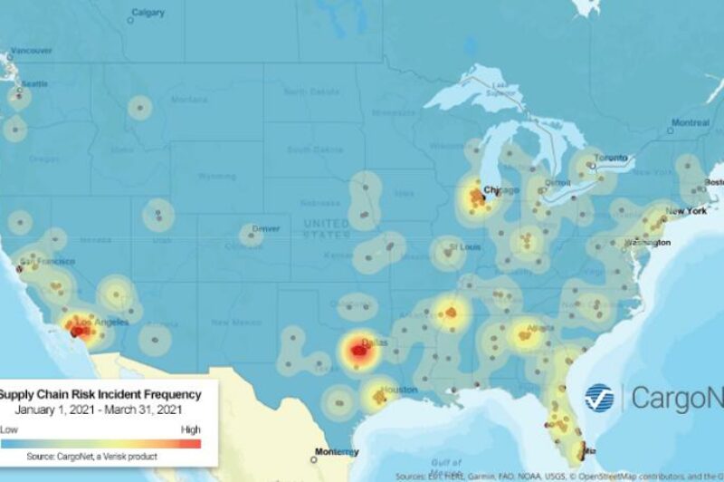 États-Unis : légère baisse des vols de véhicules et de cargaisons article image