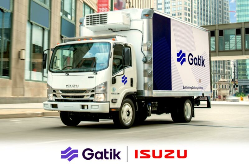 Isuzu s’allie à Gatik pour élaborer des camions autonomes article image