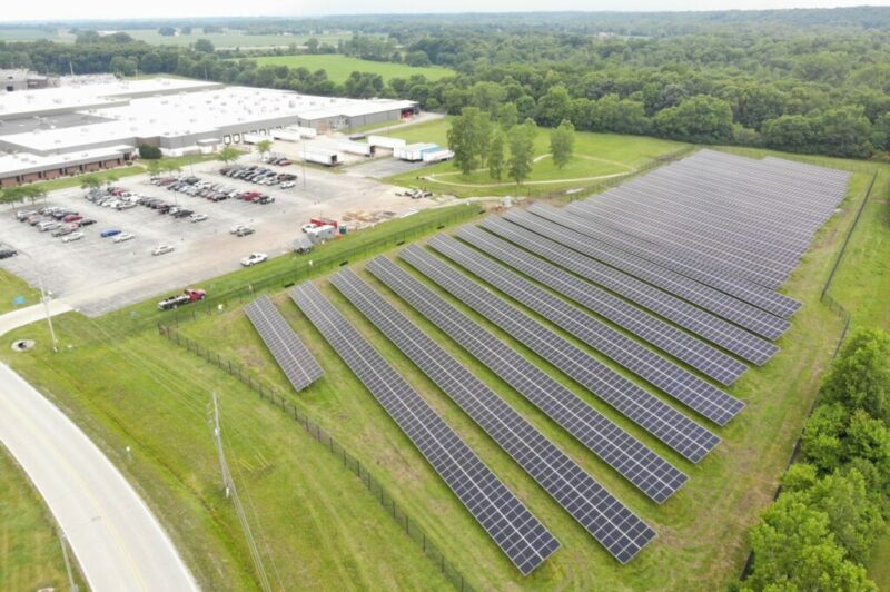 Bendix met en service un réseau de panneaux solaires article image
