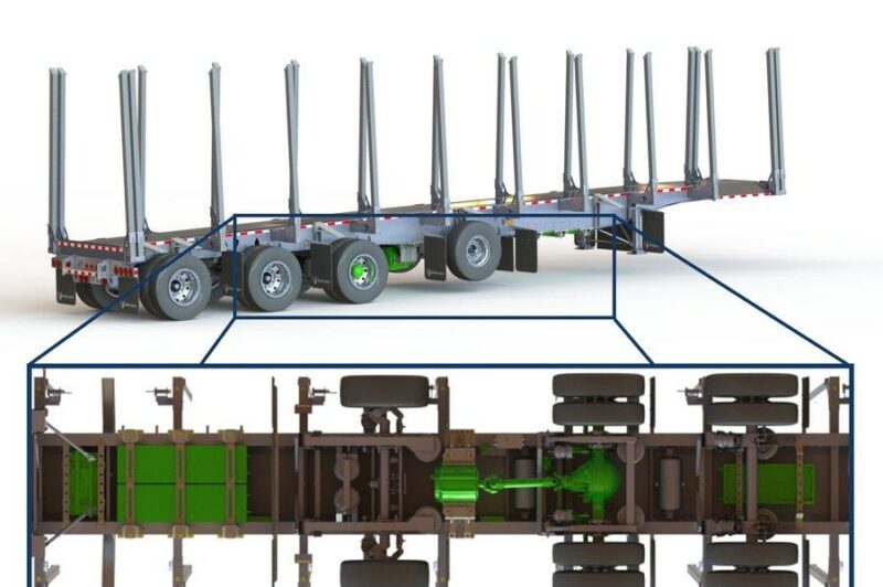 Le fédéral investit dans les camions forestiers hybrides article image