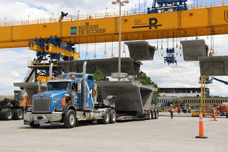Les travaux du REM entravent la 40 dans l’ouest de Montréal dès ce soir article image