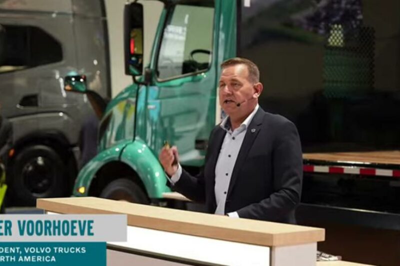 Le président de Volvo Trucks sonne l'alarme sur les changements climatiques et appelle à l'électrification article image