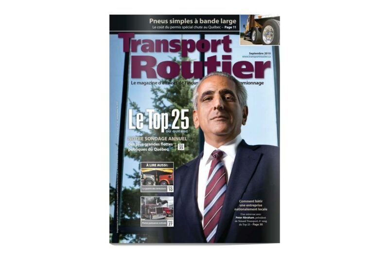 Décès de Peter Abraham, président de Simard Transport article image