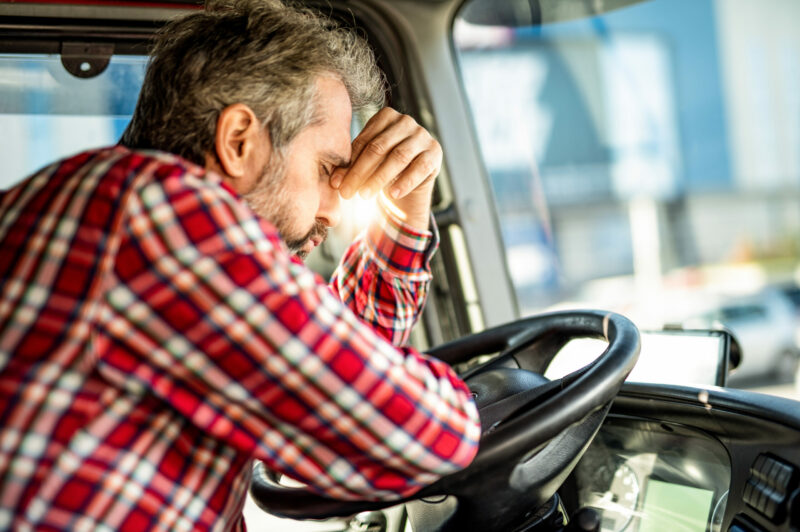 Épuisement professionnel : Les chauffeurs tout juste derrière les travailleurs de la santé article image