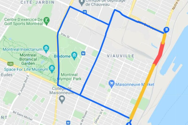 Fermeture de la rue Notre-Dame Est du 19 au 21 février article image
