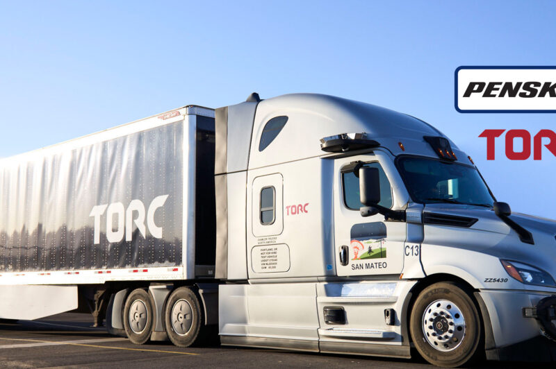 Torc choisit Penske pour l’entretien de ses camions autonomes article image