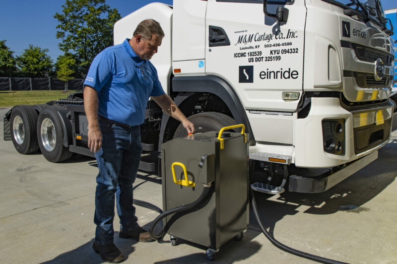 Les camions d’électroménagers GE sont électriques en plus d’être autonomes article image