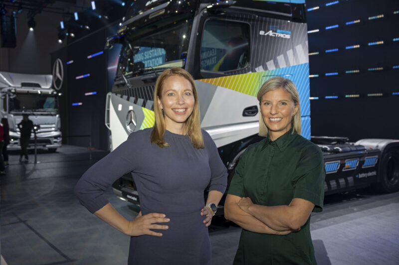 Mercedes-Benz présente son eActros de 600 km d'autonomie au salon IAA de retour après quatre ans article image
