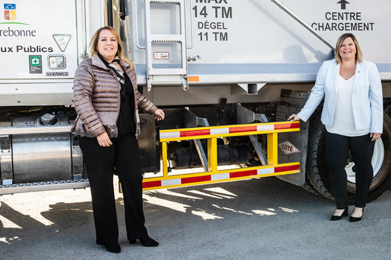 Barres de protection latérales sur les camions municipaux de Terrebonne article image