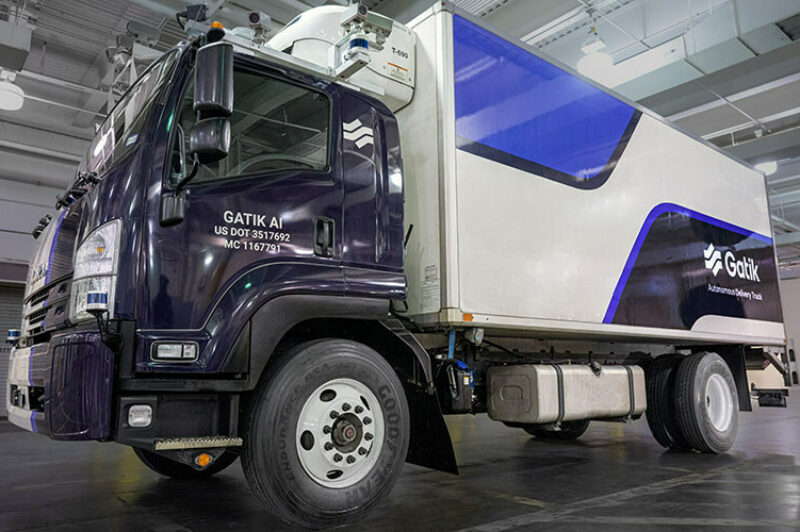 Les données des pneus Goodyear incorporées au système de camionnage autonome Gatik article image