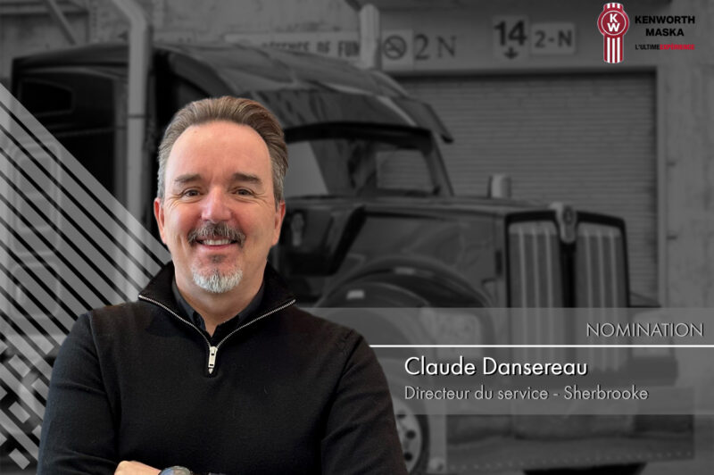 Claude Dansereau nommé directeur de service chez Kenworth Maska article image