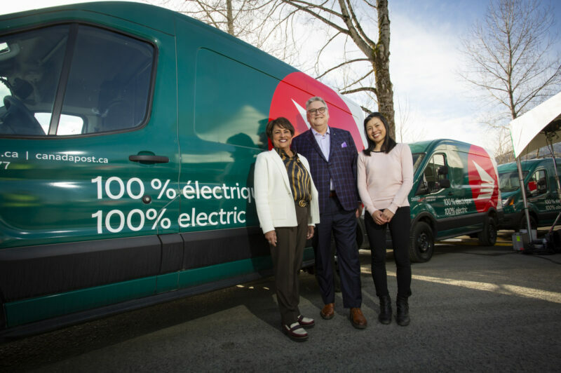 <strong>10% de la flotte de Postes Canada maintenant composée de véhicules hybrides ou électriques</strong> article image