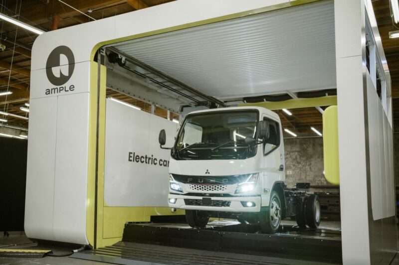 Ample annonce un accord d’échange de batteries avec Mitsubishi Fuso article image