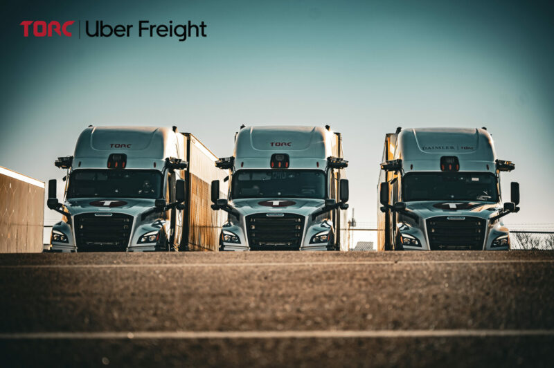 <strong>Torc Robotics s’allie à Uber Freight pour peaufiner ses camions autonomes</strong> article image