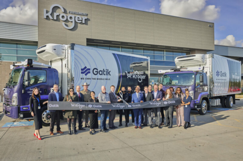 Gatik et Kroger célèbrent leur succès en camionnage autonome à Dallas article image