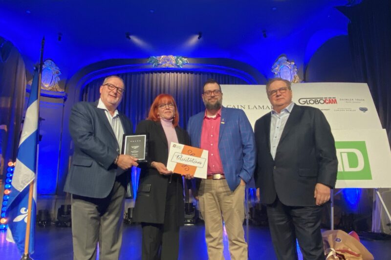 Sylvie Lemay crée une première en remportant le prix de Chauffeur de l’année Volvo article image