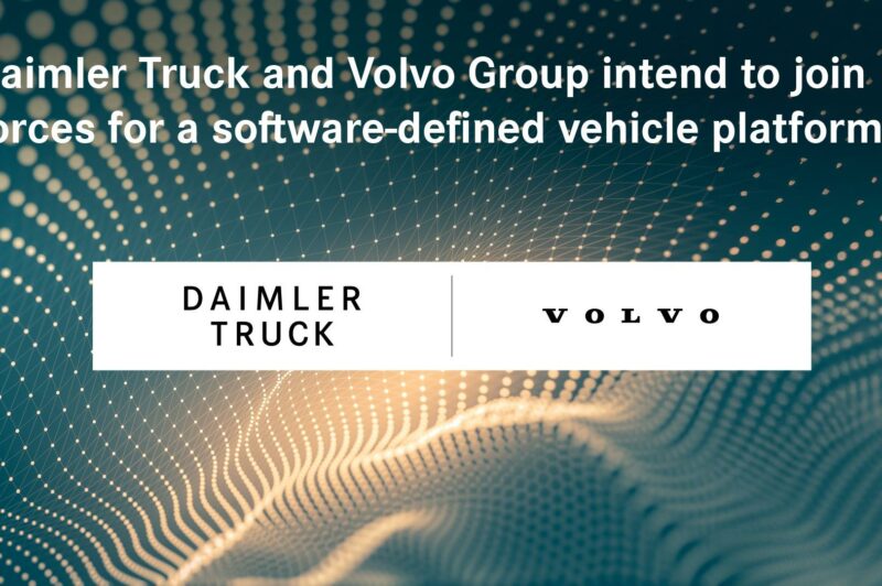 Volvo et Daimler créent une coentreprise pour renforcer leurs capacités numériques article image