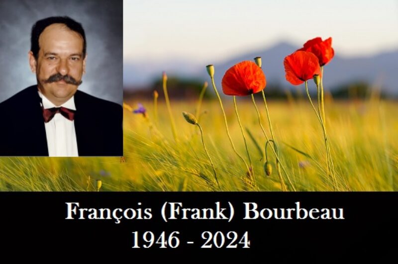 Décès de Frank Bourbeau article image