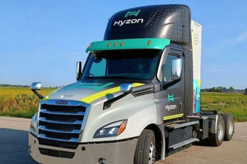 Hyzon lance la production de camions à pile à combustible à l'hydrogène de classe 8 article image