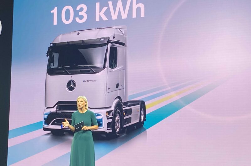 Daimler Truck ouvre le salon IAA avec son eActros de 600 km d'autonomie éprouvé article image