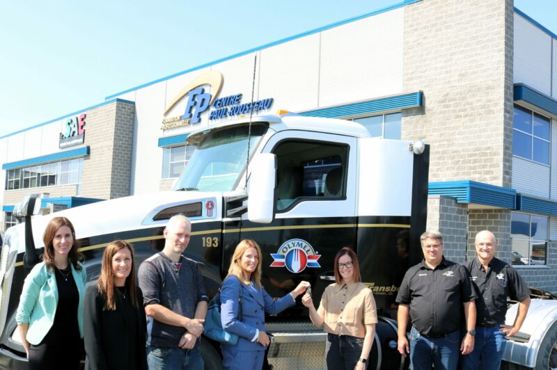 Transport Transbo donne un camion au Centre de formation professionnelle Paul-Rousseau article image