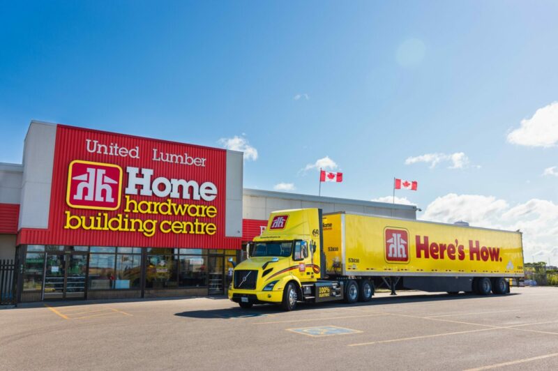 Home Hardware ajoute des camions Volvo électriques à sa flotte article image
